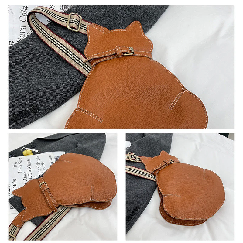Cross body tas in de vorm van een kat - Image 9