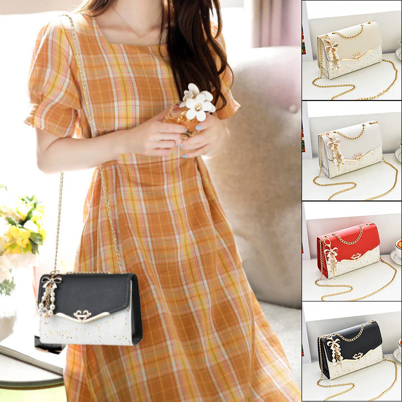 Crossbody schoudertas met lovertjes - Image 9
