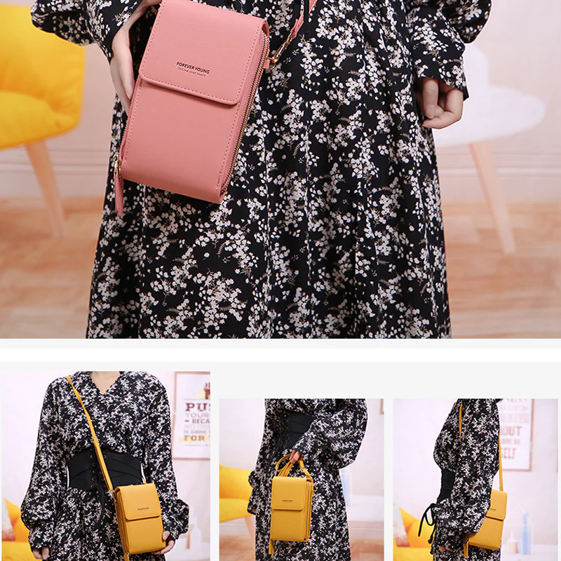 Crossbody-telefoontas met touchscreen met grote capaciteit - Image 4