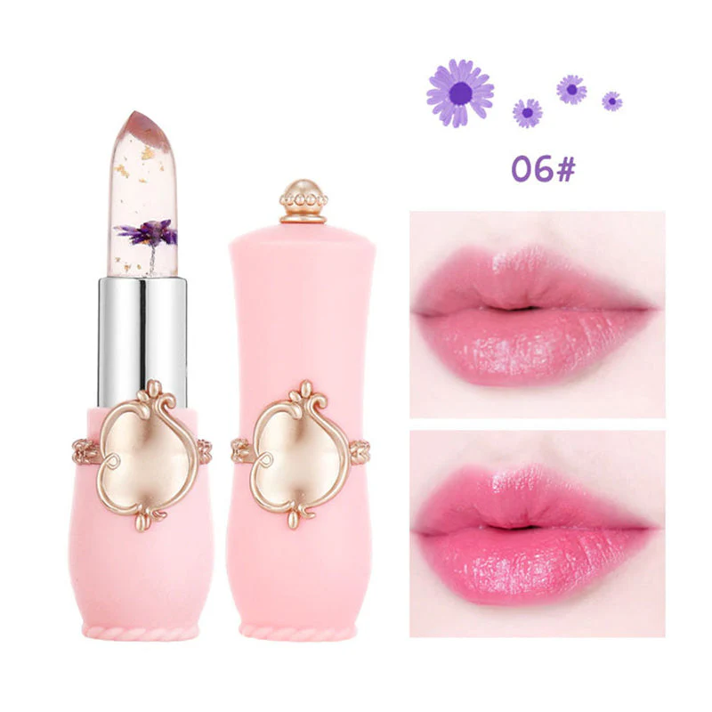 Crystal Jelly Bloem Kleur Veranderende Lippenstift - Image 16