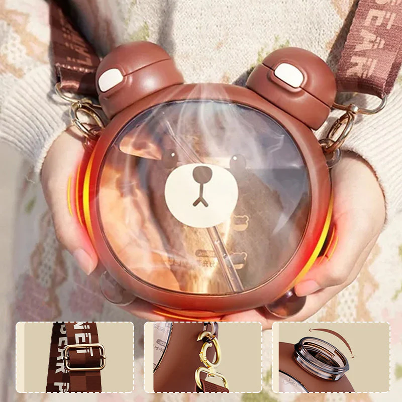 Cute Bear Water Bottle - Image 13