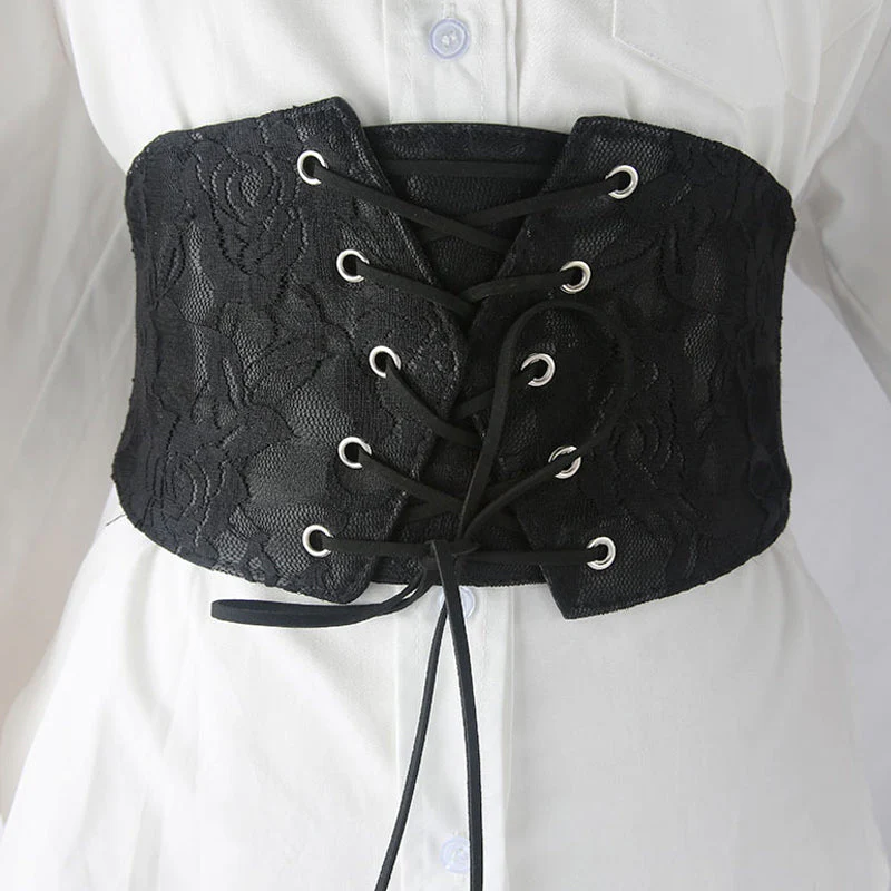 Dames elastische stretch korset taille cincher riem - Image 7
