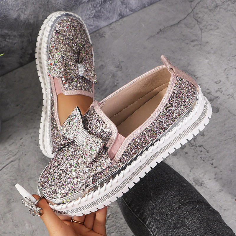 Dames Slippers - Stijlvol Comfort met Glinsterend Strass Design - Image 3