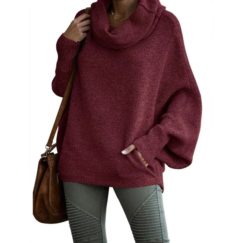 Dames Trui - Comfortabele Vleermuismouwen en Stijlvolle Look - Image 4