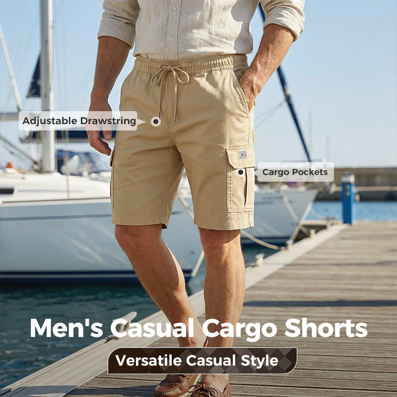 David — Lichte Cargo Shorts