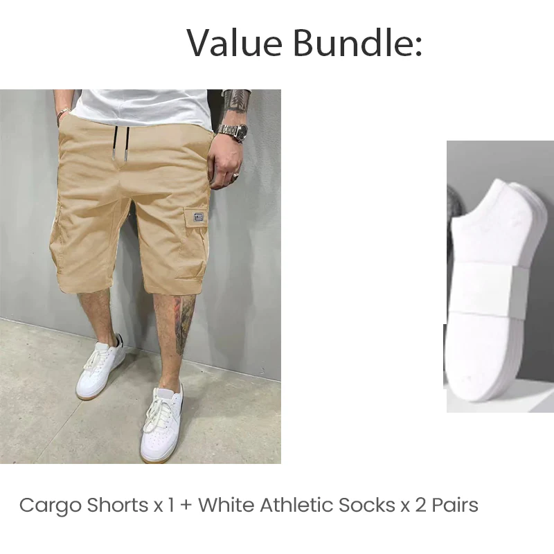 David — Lichte Cargo Shorts - Image 20