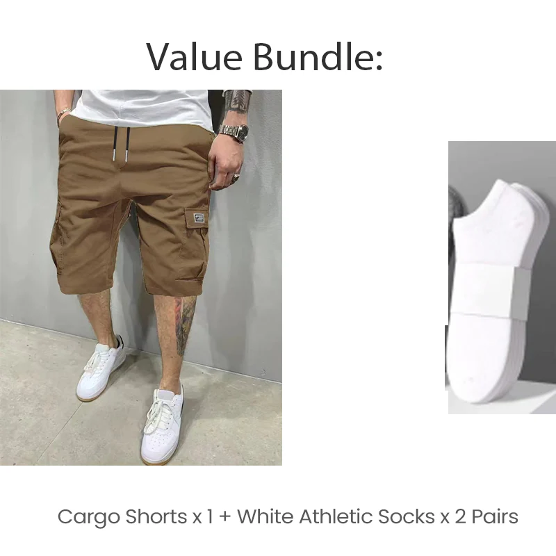 David — Lichte Cargo Shorts - Image 21