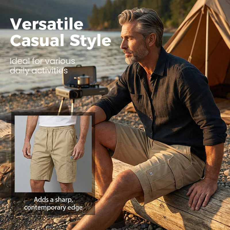 David — Lichte Cargo Shorts - Image 4