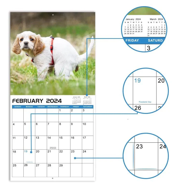 De artistieke expressie van de harige vriendenkalender - Image 8
