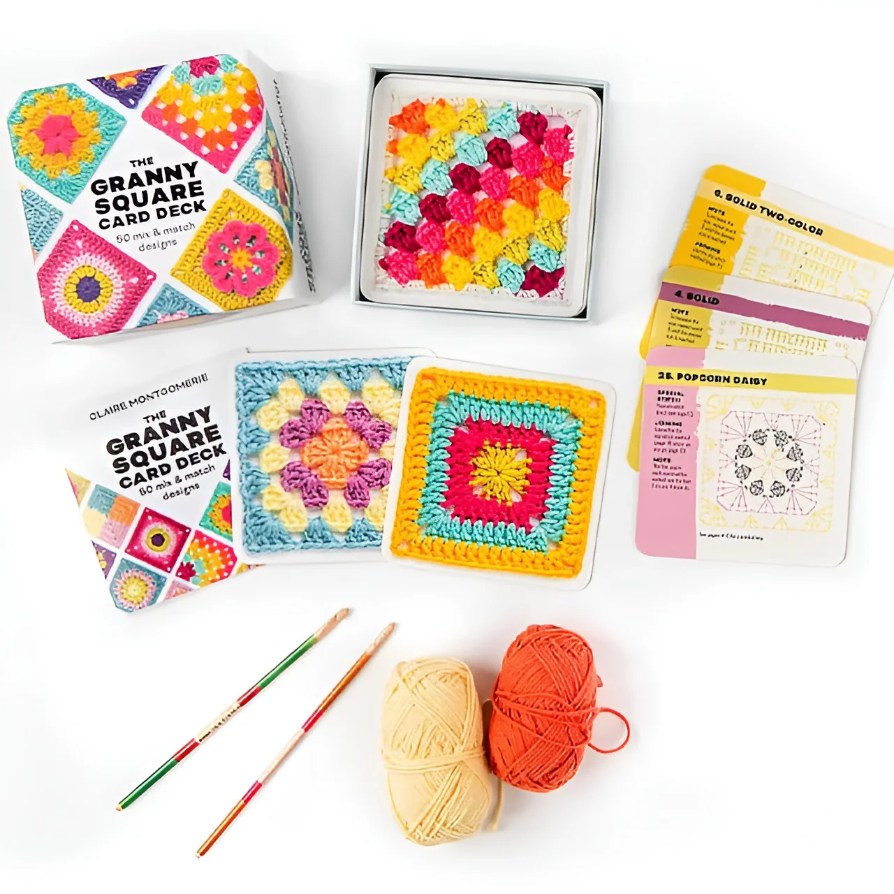 ColorCrafter - De Granny Square kaartenset - 50 stuks | 50% KORTING