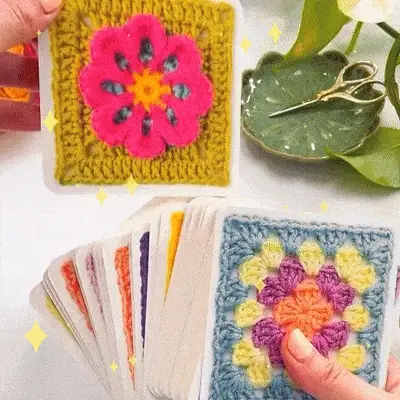 ColorCrafter - De Granny Square kaartenset - 50 stuks | 50% KORTING - Image 4