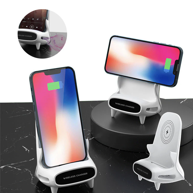 Desktop mobiele telefoonhouder draadloos opladen - Image 11
