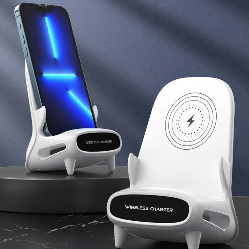 Desktop mobiele telefoonhouder draadloos opladen - Image 5