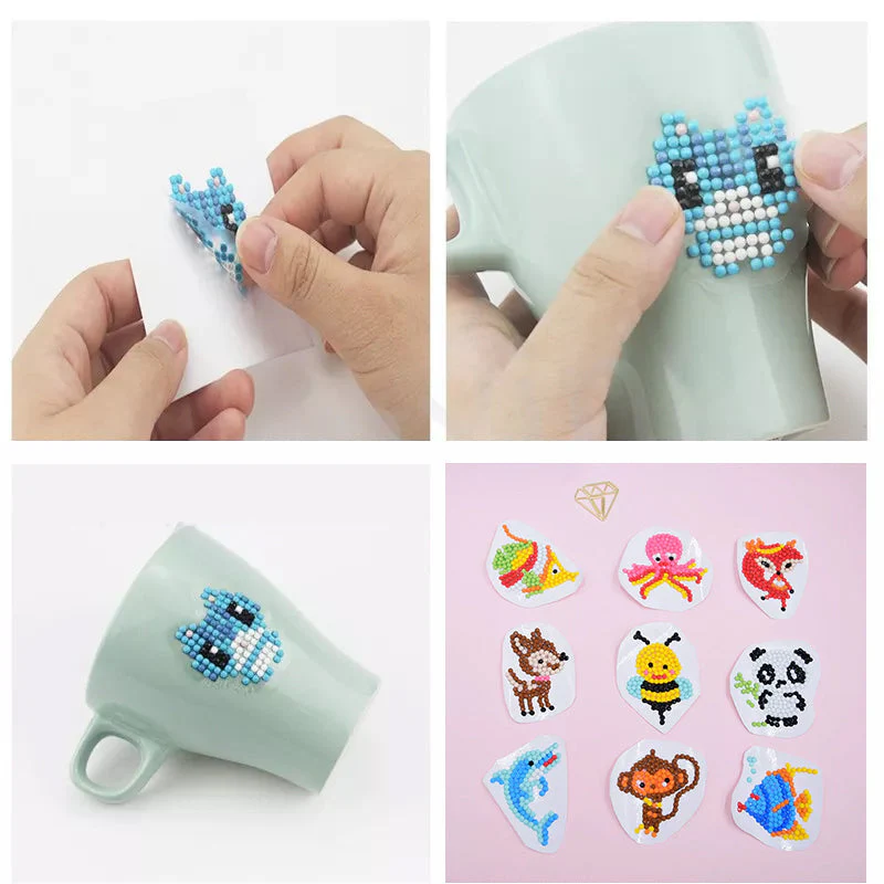 Diamant schilderij gratis stickers - Image 5