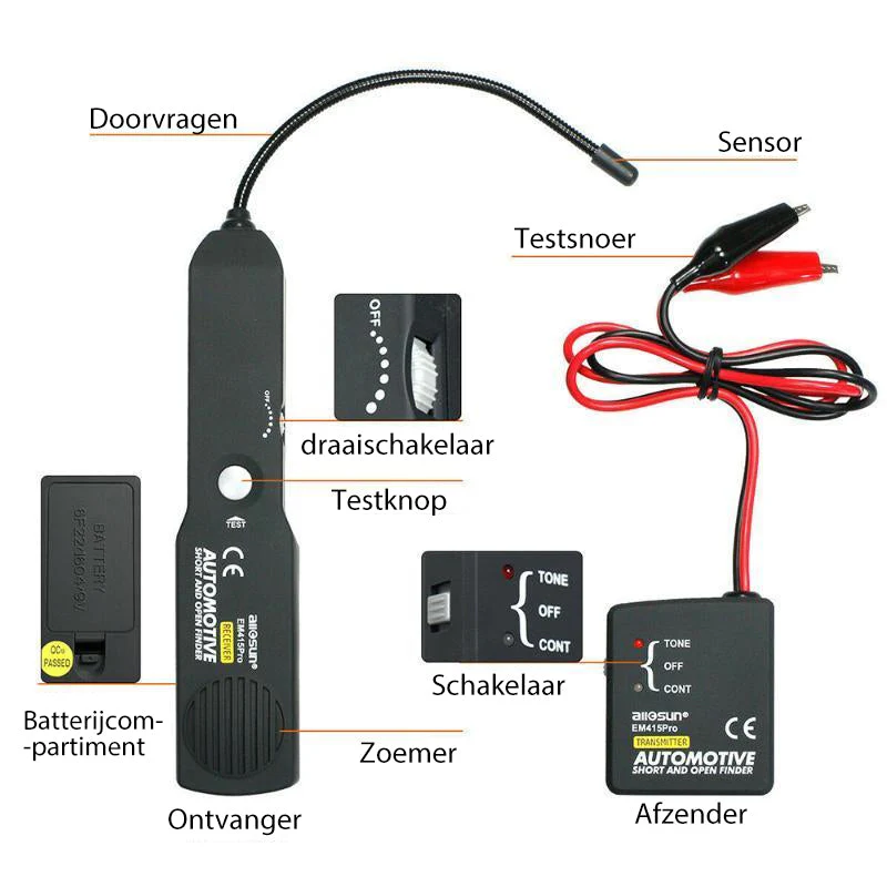 Digitale auto circuit scanner Diagnostisch hulpmiddel - Image 2