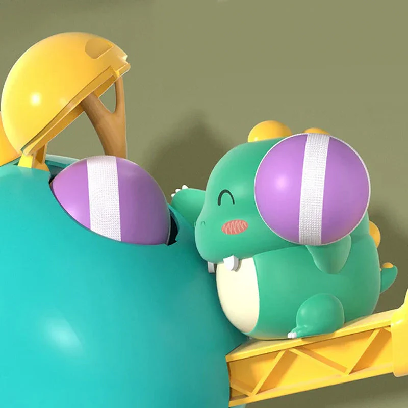 Dinosaurus speelgoedpistool met kleverige bal - Image 3