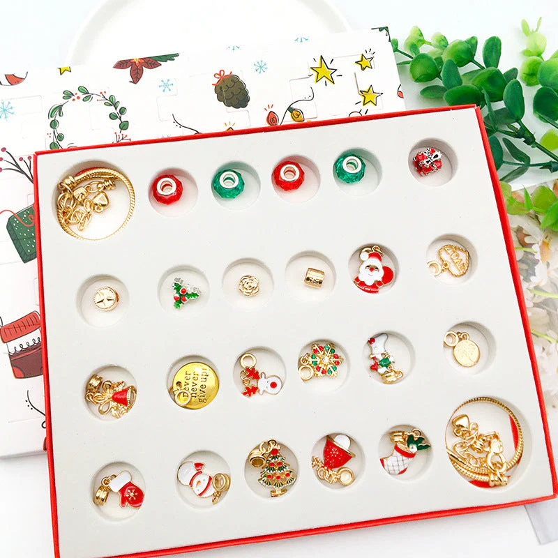 DIY-armband - Aftelkalender voor advent Kerstmis🎁 - Image 8