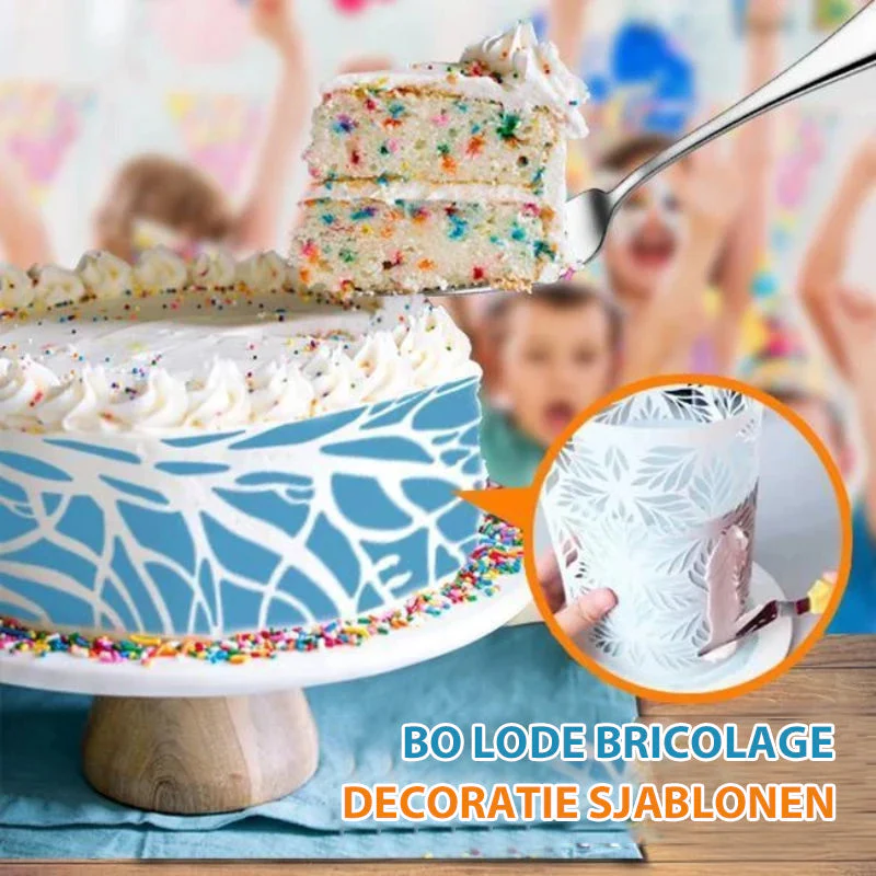 DIY Cake Lace Decoratie Mould - Image 2