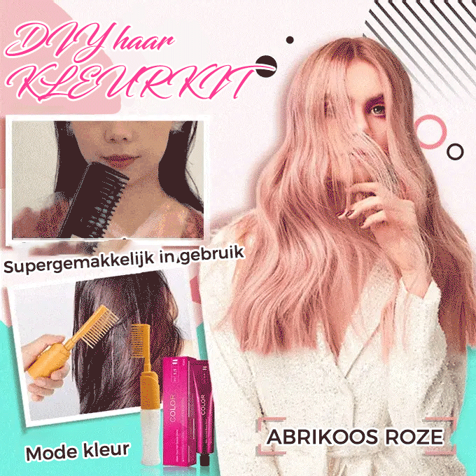 KleurHydra - Kleur en Hydrateer Je Haar in Slechts Één Wasbeurt (Haarverf + Fles Met Kam) | 1+1 GRATIS - Image 7