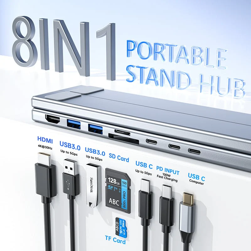 DockPro – Ergonomisch 8-in-1 Laptopdock | 50% KORTING - Image 12