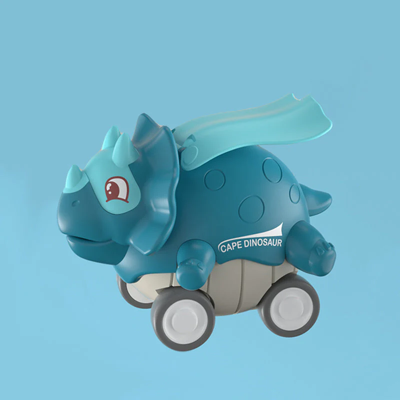 Door een pers aangedreven speelgoeddinosaurusauto - Image 9