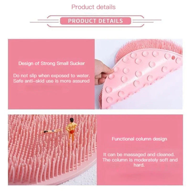 Douche Voet & Rug Scrubber, Massage Pad - Image 4