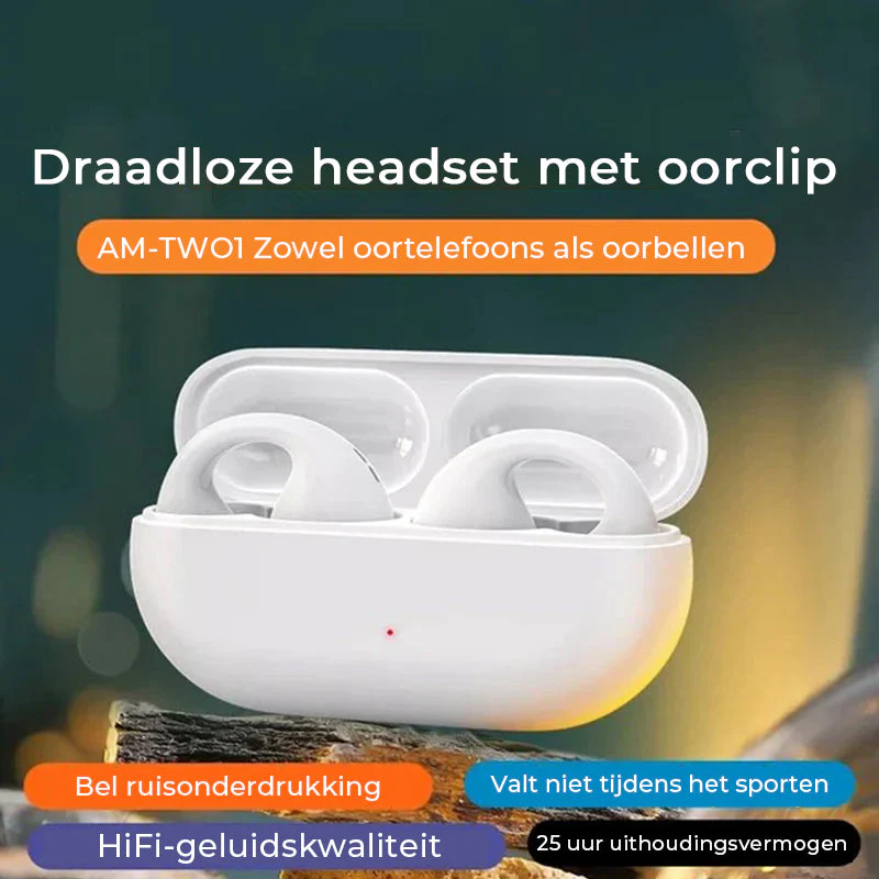 Draadloze Oorclip Beengeleidende Hoofdtelefoon - Image 8