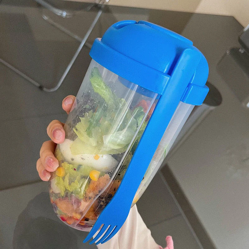 Draagbare licht gewicht salade beker - Image 16