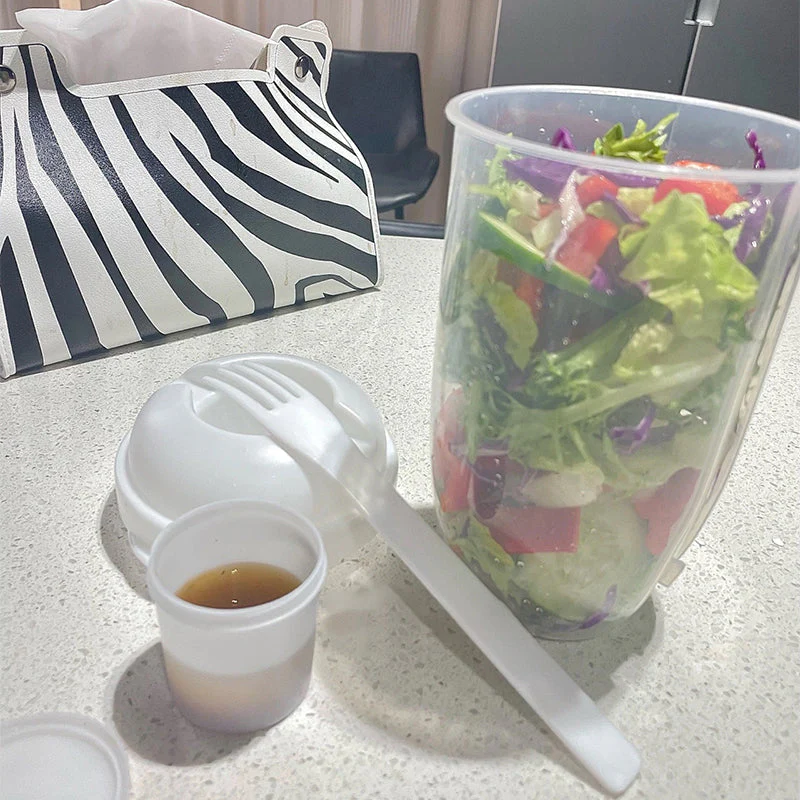 Draagbare licht gewicht salade beker - Image 7