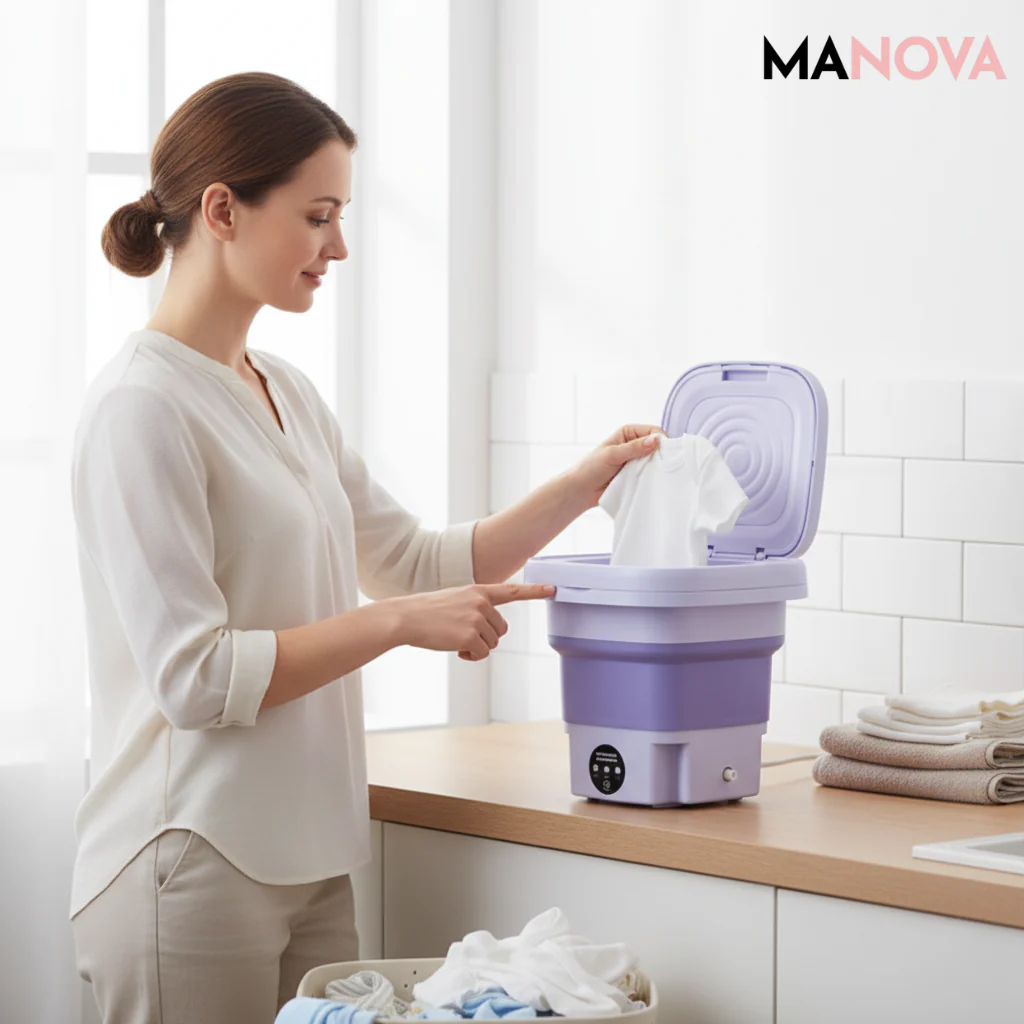 SmartWash - Draagbare mini wasmachine | 50% KORTING