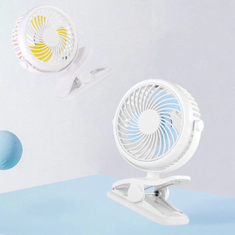 Draagbare stille clipventilator met 360 ° rotatie - Image 5