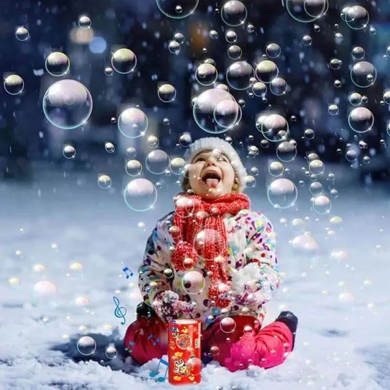 Draagbare vuurwerk bubbelmachine