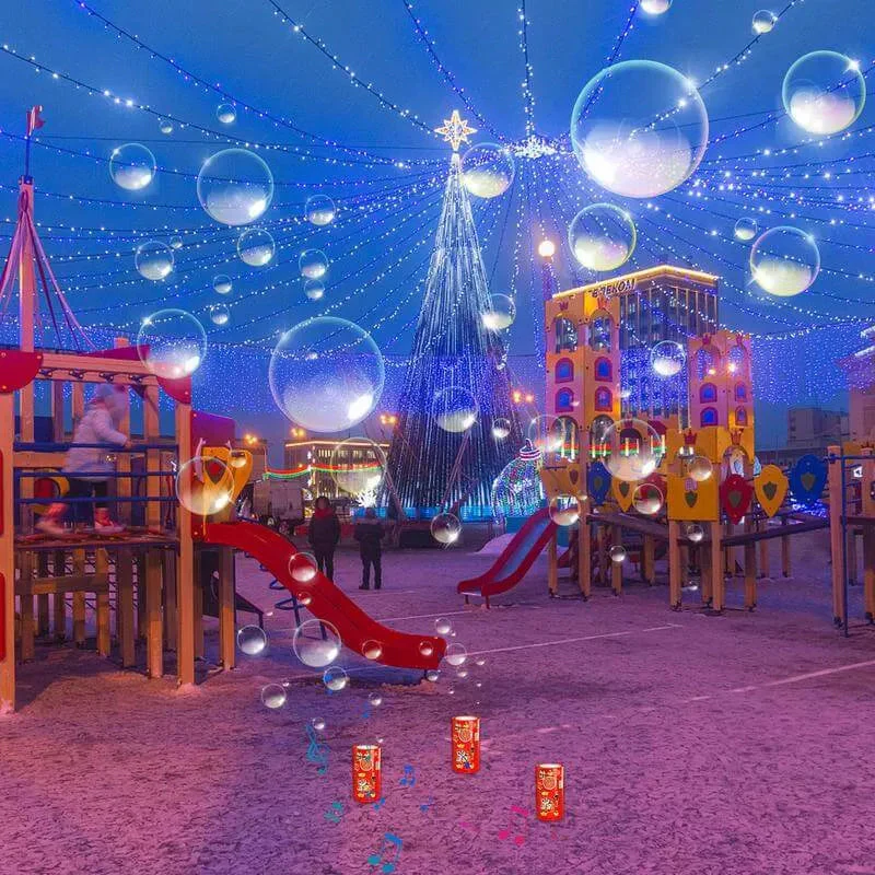 Draagbare vuurwerk bubbelmachine - Image 2
