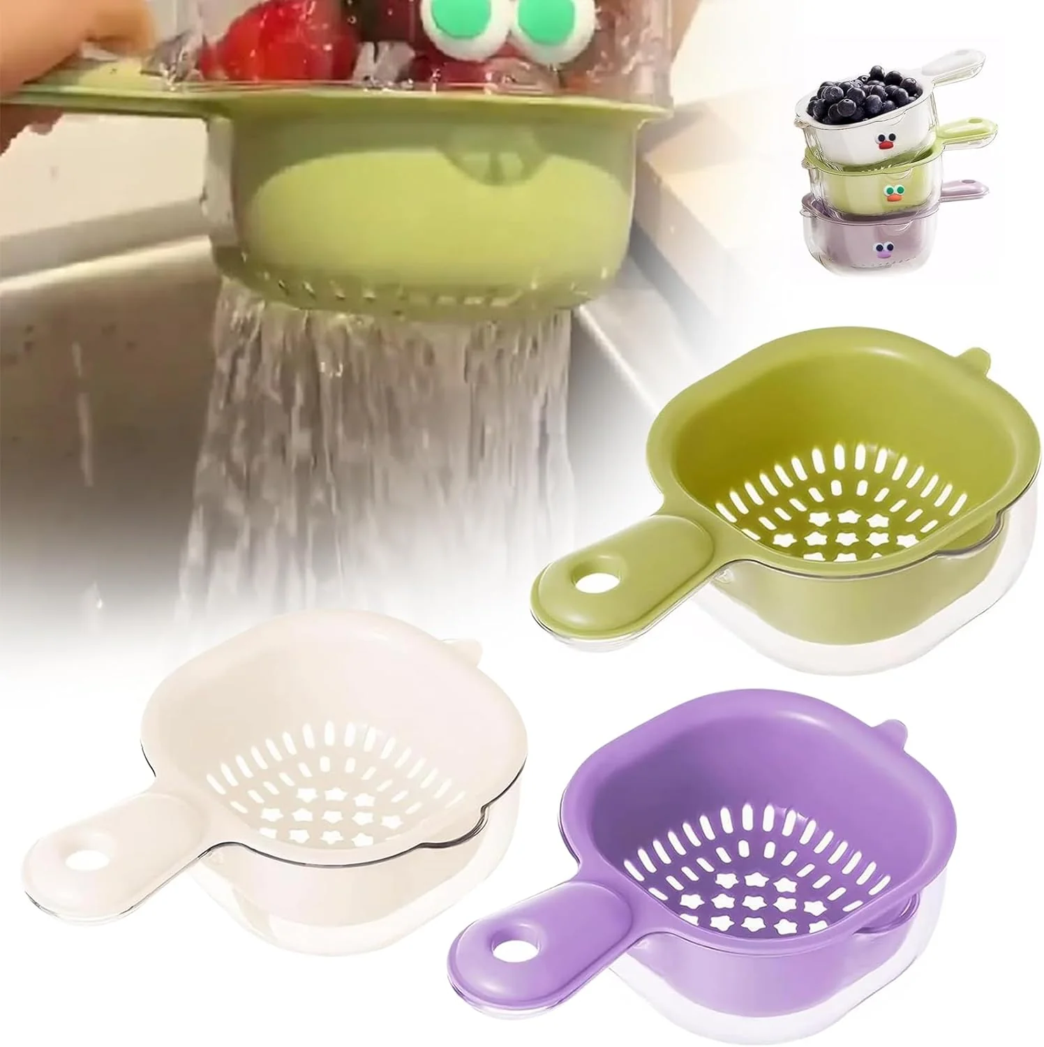 DrainMate™ – Dubbeldeks keukengootsteenzeef | 1+1 GRATIS - Image 12
