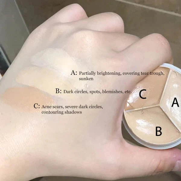 Driekleurige Concealer - Perfecte Kleurcorrectie & Huidverzorging - Image 5