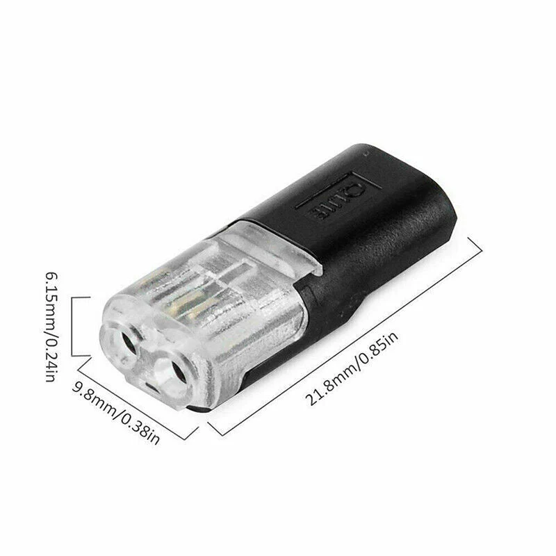 Dubbeldraads insteek connector met vergrendelingsgesp - Image 12