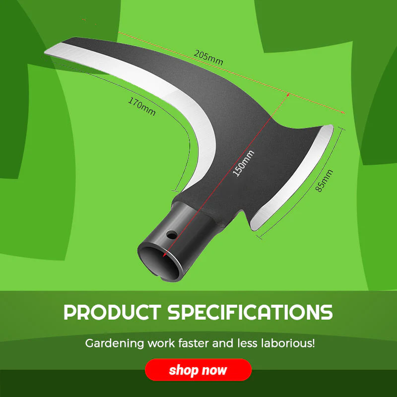 TuinExpert  - Dubbele zeis van hoog mangaanstaal | 50% KORTING - Image 8