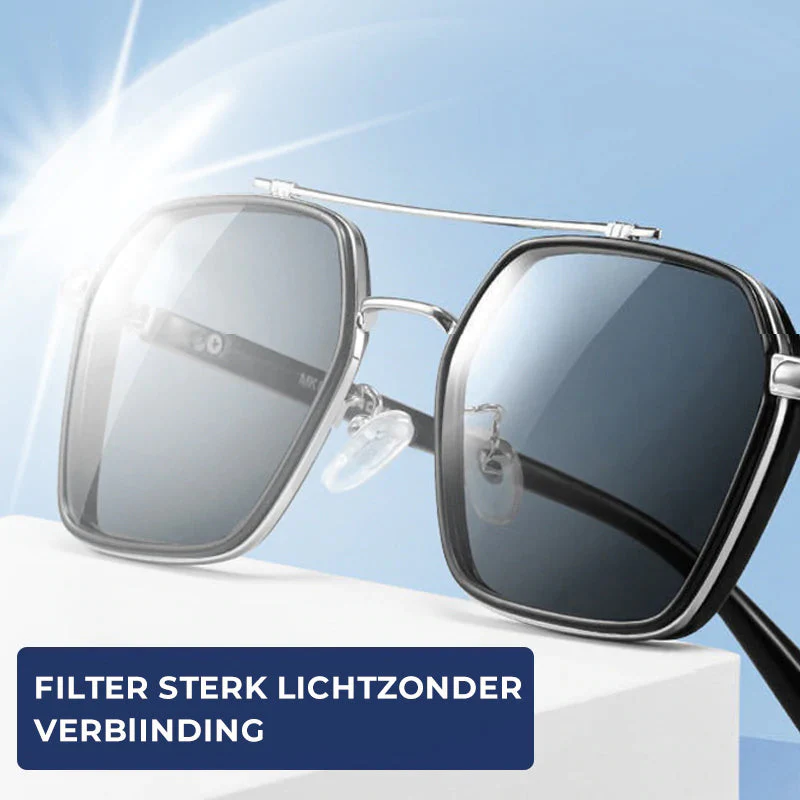 Dubbelstraals slank retro pc-frame optisch glas - Image 4