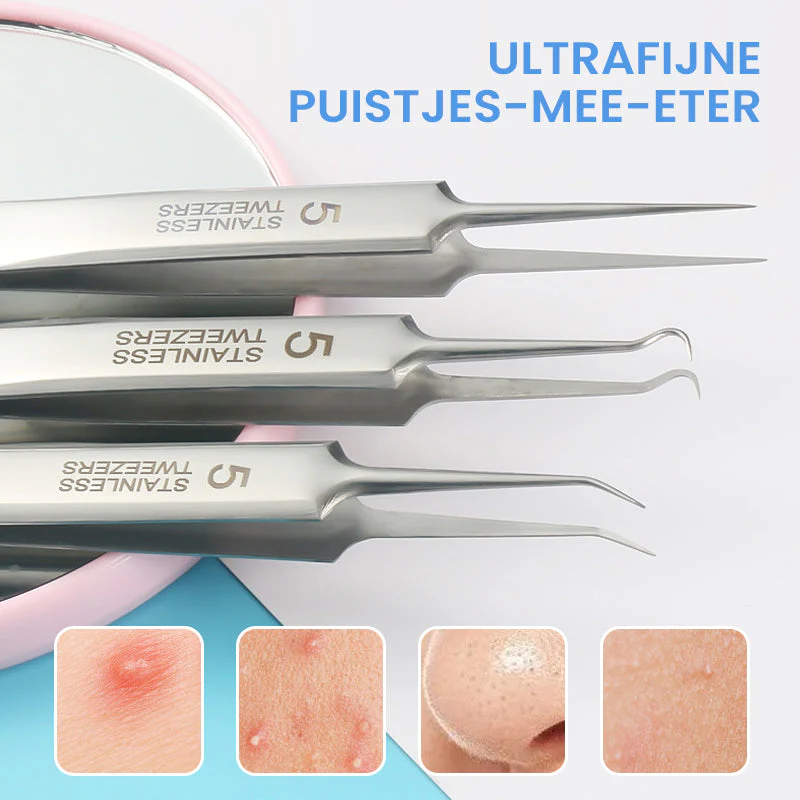 Duitse ultradunne mee-eter pincet - Image 3