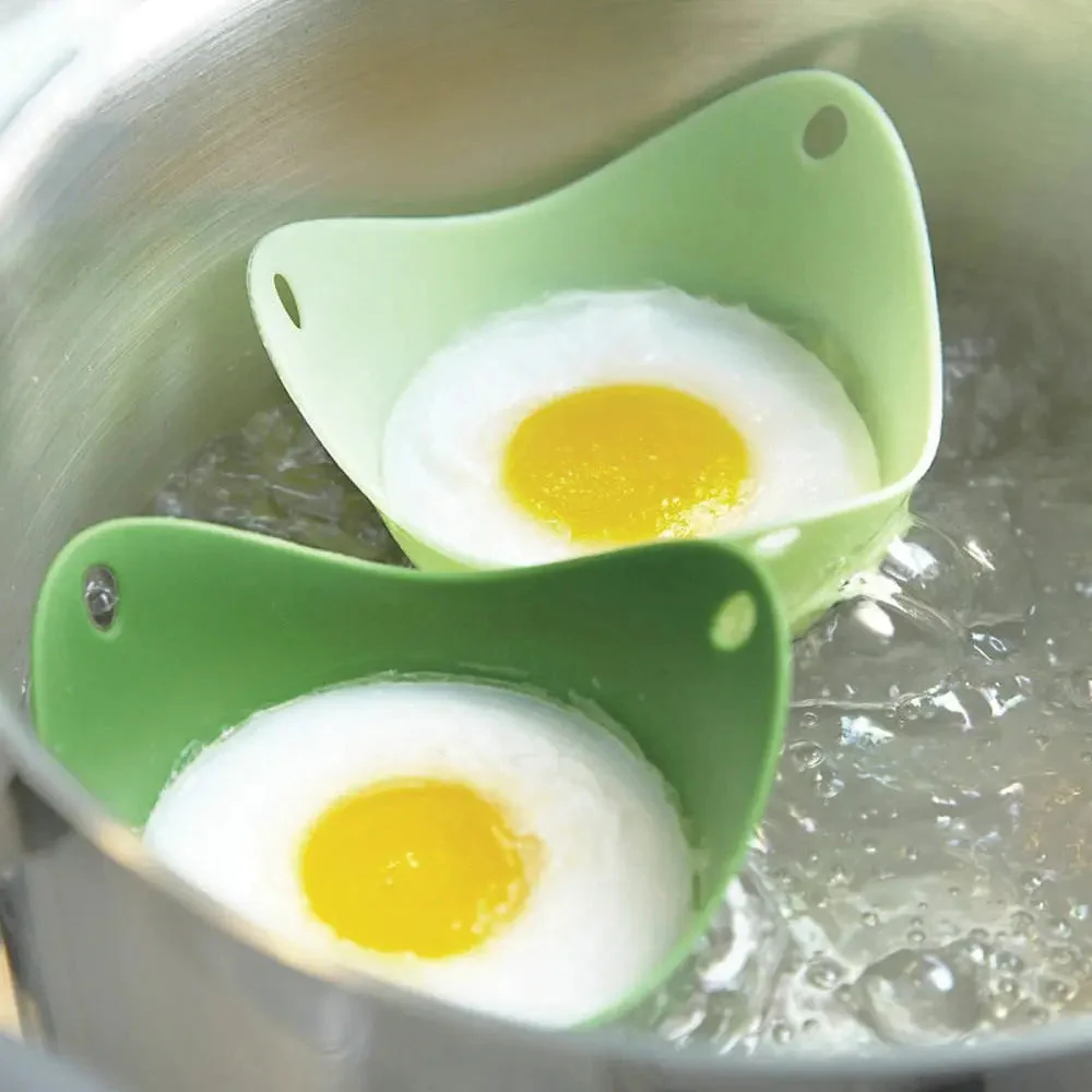 Easypoach ™ | Silicone Egg Pochier (4-set) - Image 3