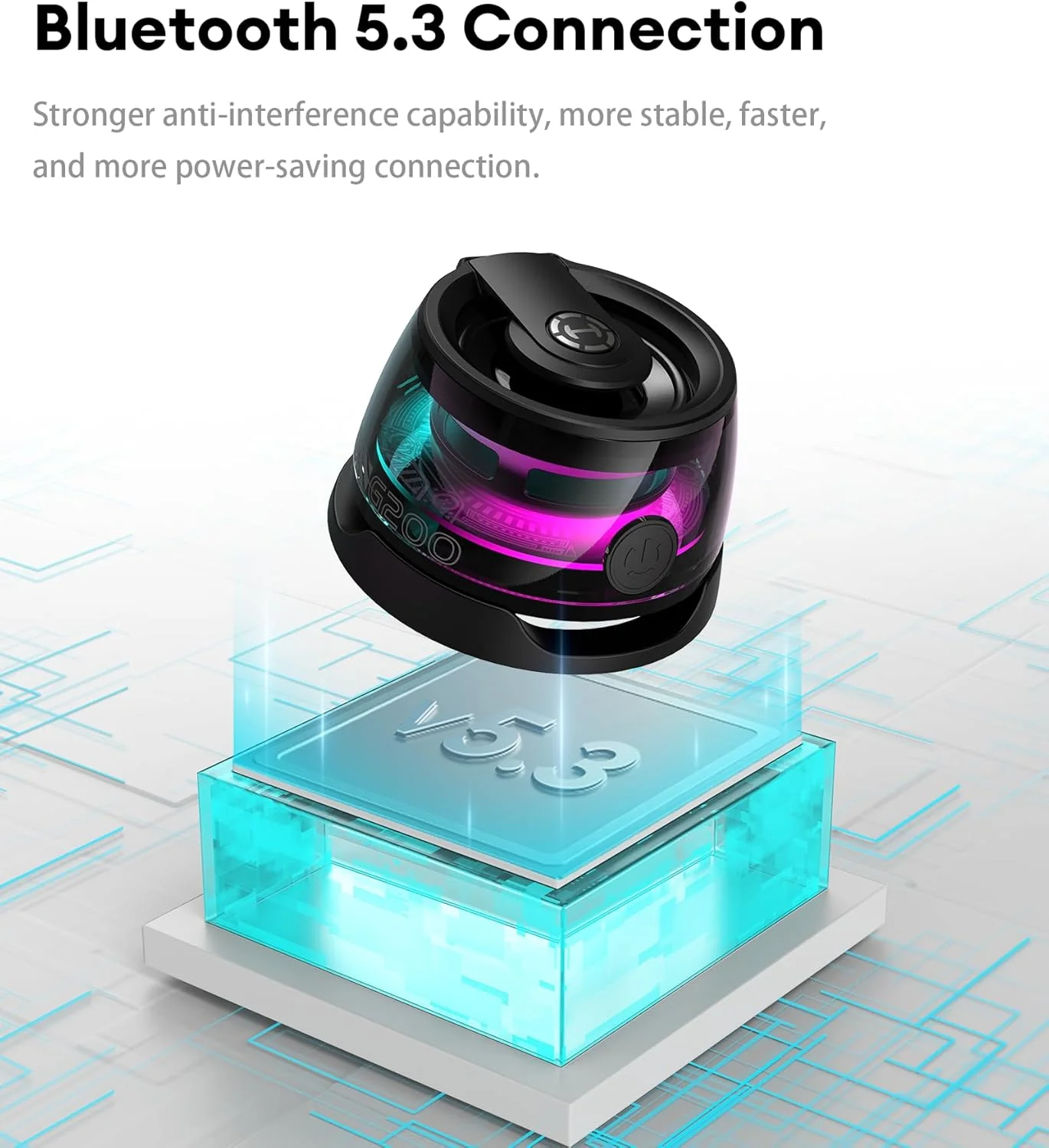 Edifier Hecate by G200 Ultra Compacte Magnetische Bluetooth Luidspreker - Bluetooth V5.3 - Image 4