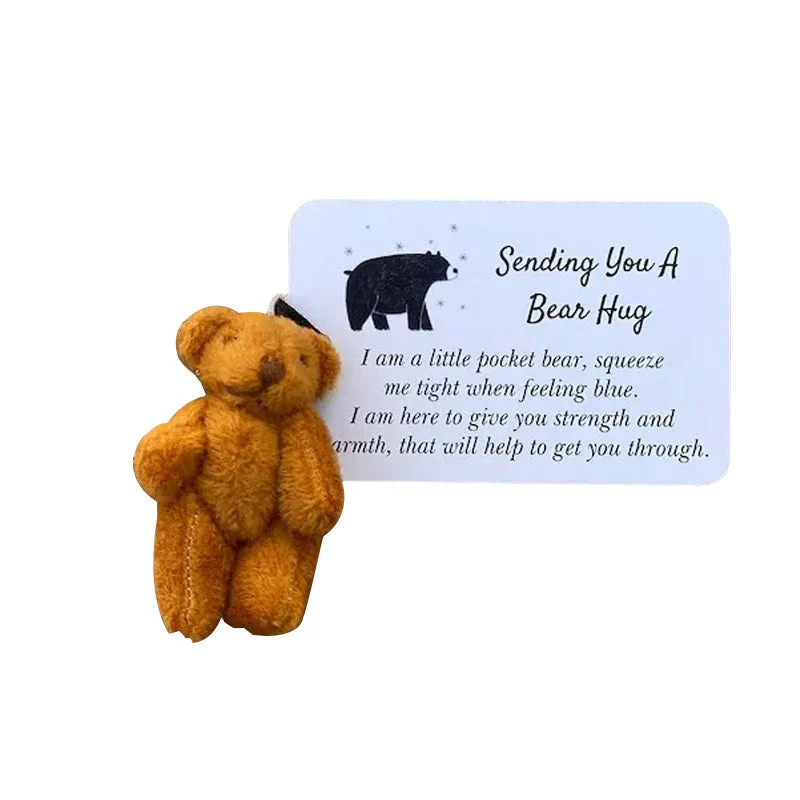 Een kleine zakbeer knuffel - Image 11