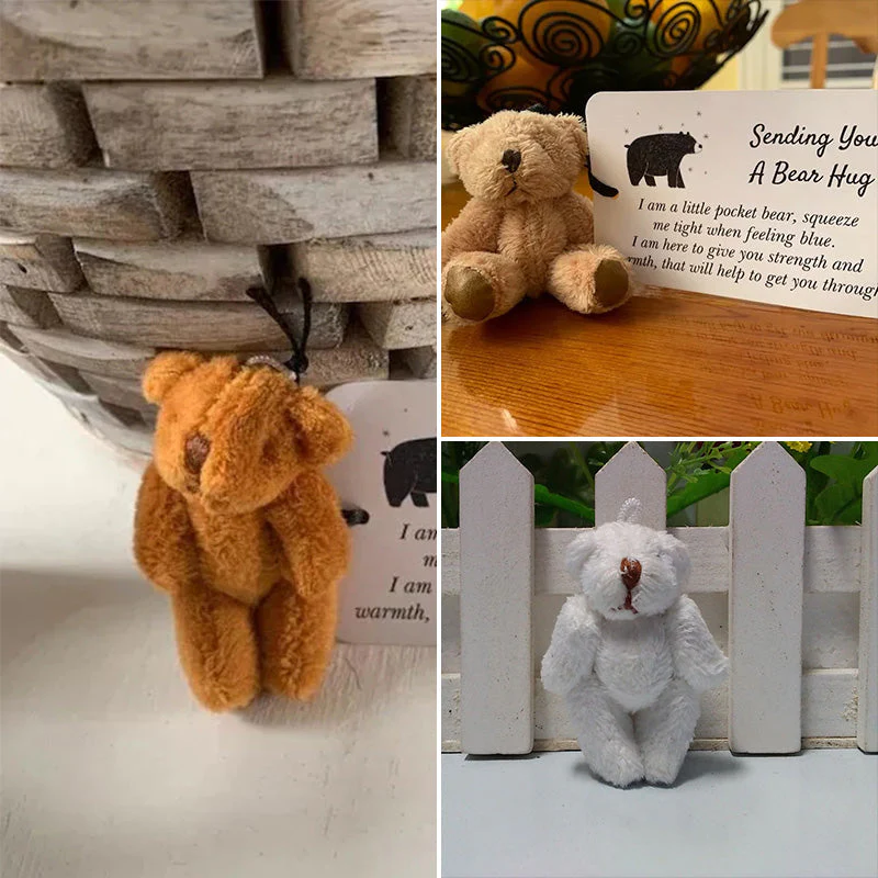 Een kleine zakbeer knuffel - Image 9