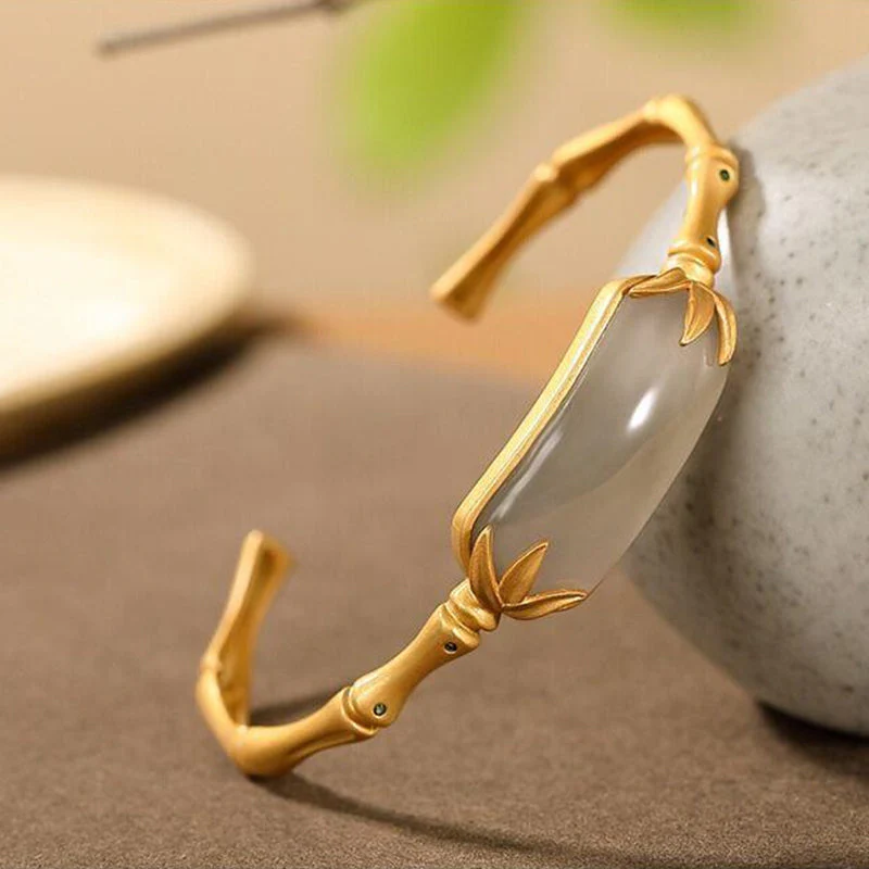 Elegante antieke bamboe armband - Image 11