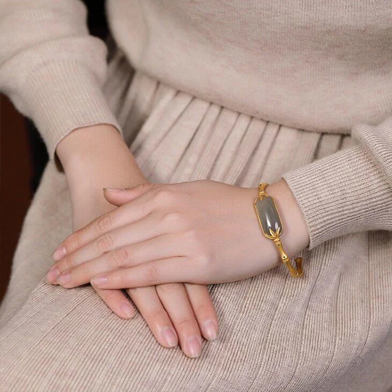 Elegante antieke bamboe armband - Image 3