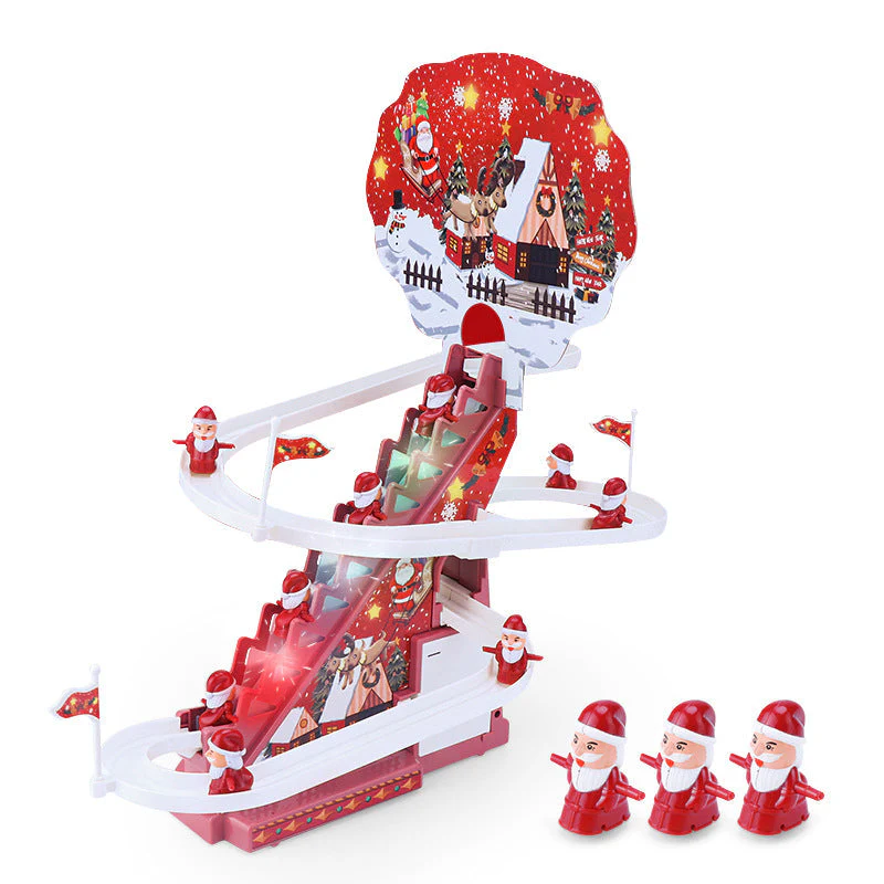 Elektrisch Santa Claus Track Glij speelgoed - Image 10