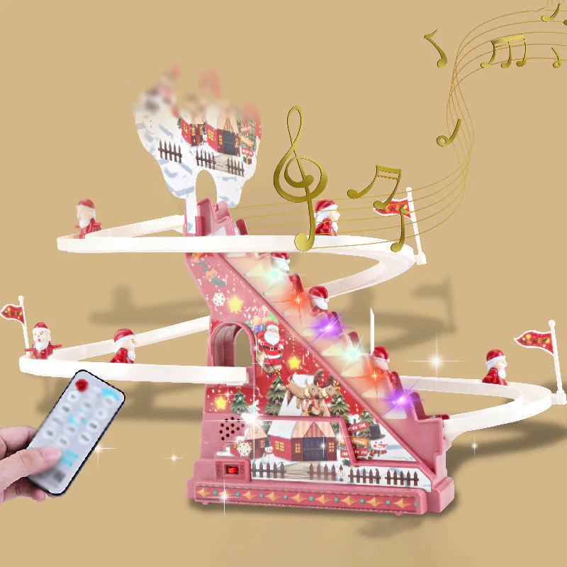 Elektrisch Santa Claus Track Glij speelgoed - Image 8