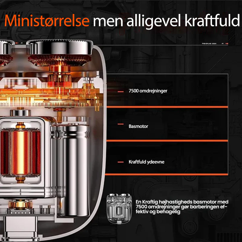Elektrisch Scheerapparaat Voor Mannen - Waterdicht, Stil & Snel Opladen - Image 4