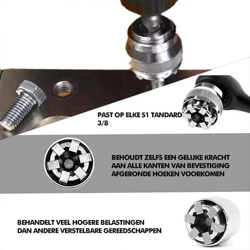 Elektrische Boor Magic Universele Socket - Image 6
