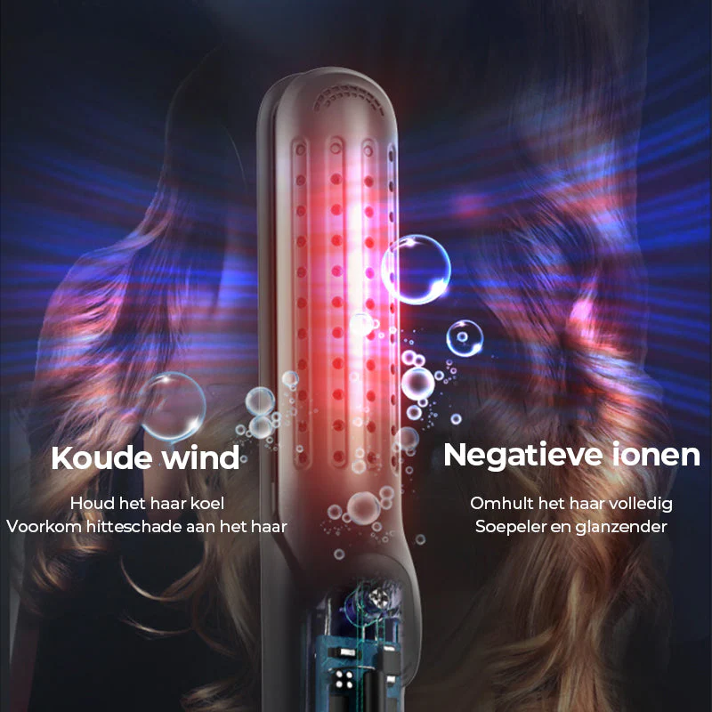 Elektrische krultang voor twee doeleinden met koude lucht - Image 3
